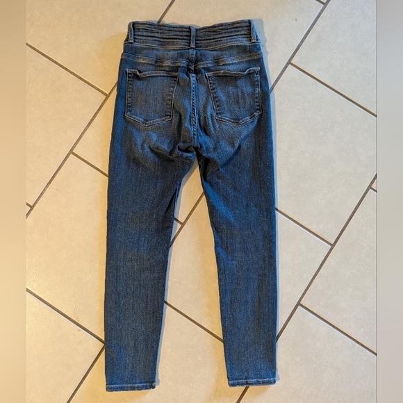 Frame Denim Jeans Le High Skinny Crop Jeans Size 27 - Picture 3 of 9